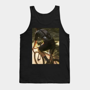 Cyclist Active Geek Designer Dune Stika Artistic Anime Style Tank Top